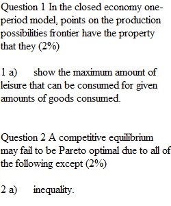 Mock exam paper